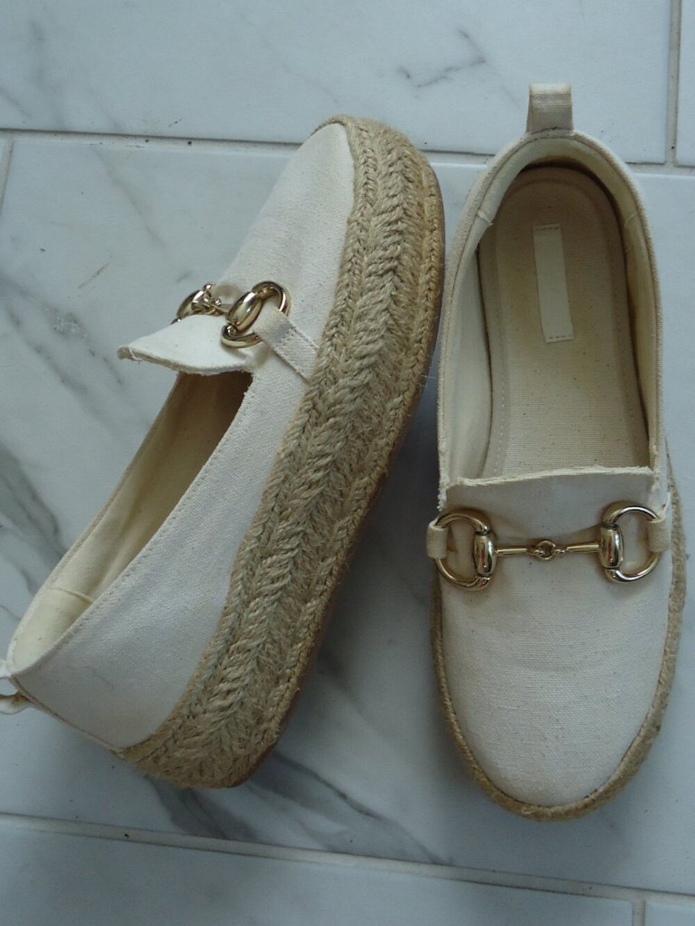 SIZE 7. H & M espadrilles